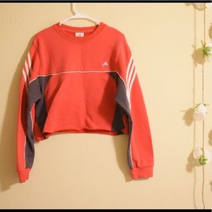 adidas Tops - Vintage Cropped Adidas Crewneck sweatshirt adidas Tops - Vintage Cropped Adidas Crewneck sweatshirt